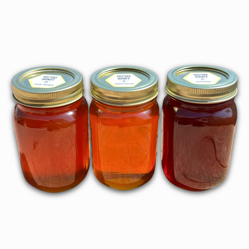 Raw Honey 3 Jar Bundle – Arizona Local Raw Honey